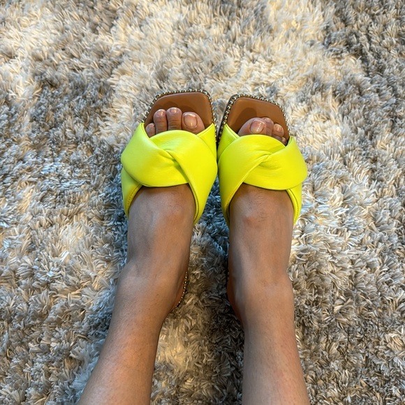 Steve Madden Sandals (Lime Green) - Picture 3 of 9